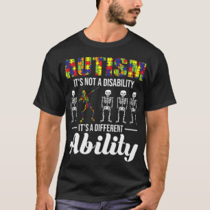 Camiseta Autismo Diferente Habilidade - Autismo Quebra-cabe