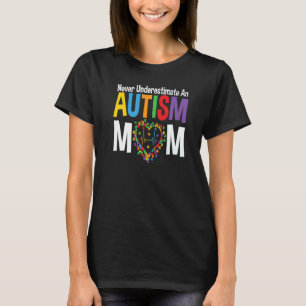 Camiseta Autismo Distúrbio do Espectro Mamãe Orgulhosa Cons