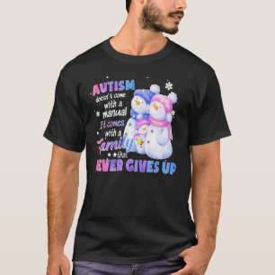 Camiseta Autismo Doesnu2019t Vem Com Um Manual Que Vem Com
