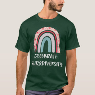 Camiseta Autismo e Consciência ADHD - Adotar a Neurodiversi