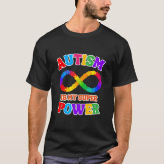 Camiseta Autismo É Meu Presente De Neurodiversidade De Supe