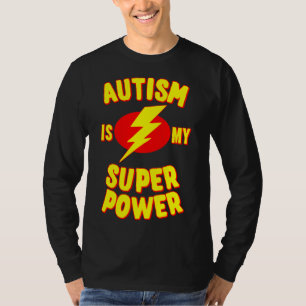 Camiseta Autismo É Meu Super Poder