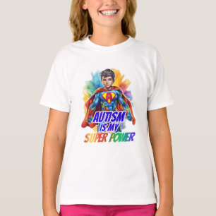 Camiseta Autismo é meu super poder