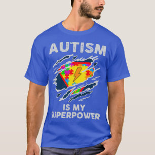 Camiseta Autismo é meu superpoder