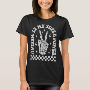 Camiseta Autismo É O Meu Poder Superpoderoso Amador Autismo