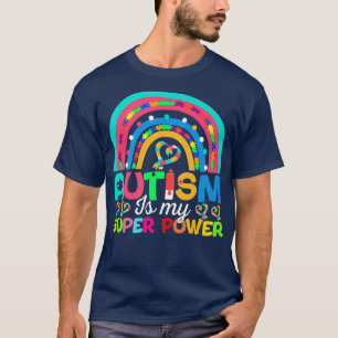 Camiseta Autismo é o meu Quebra-cabeça de alta definição su