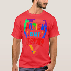 Camiseta Autismo é o meu super poder 3