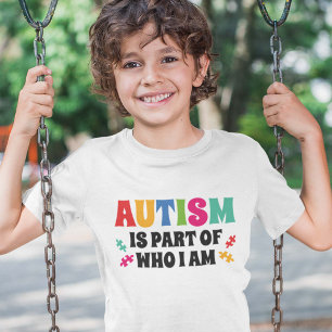 Camiseta Autismo É Parte De Quem Eu Sou