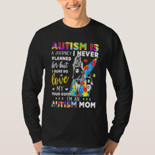 Camiseta Autismo É Um Dia De Orgulho Autismo Da Mãe