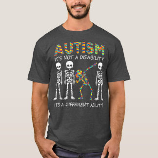 Camiseta Autismo é uma habilidade diferente, Engraçado