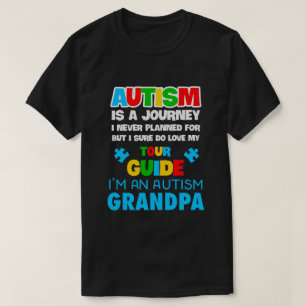 Camiseta Autismo é uma jornada que nunca planejei, Autismo