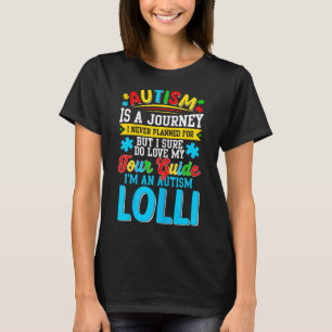 Camiseta Autismo É Uma Jornada Que Nunca Planejei Autismo L