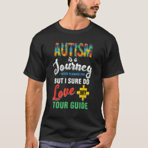 Camiseta Autismo É Uma Jornada Que Nunca Planejei Mas Eu Am