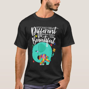 Camiseta Autismo Elefante O Que Te Torna Diferente Te Torna