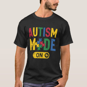 Camiseta Autismo Engraçado Conscientização Autista Modo Aut