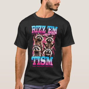 Camiseta Autismo Engraçado Rizz Em Com O Tism Meme Autista