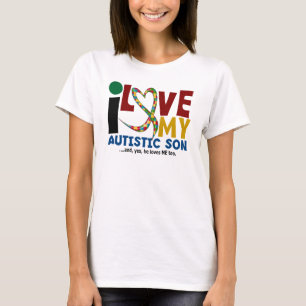 Camiseta AUTISMO eu amo meu filho autístico 2