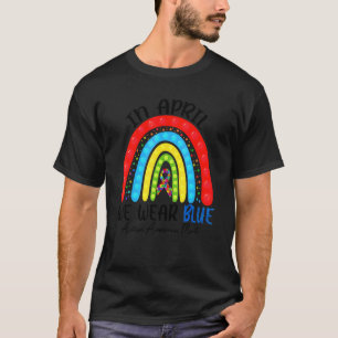 Camiseta Autismo Fidget Rainbow Em Abril Vestimos Autismo A
