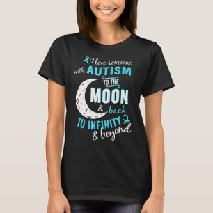 Camiseta Autismo Fita de Conscientização do Autismo Momdadk