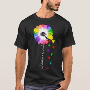 Camiseta Autismo-Flor de Margarida Escolha Gentileza Consci