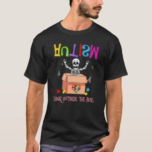 Camiseta Autismo Fora Da Caixa Autismo Autismo Autismo Sens