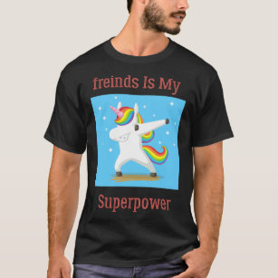 Camiseta Autismo Freinds É Meu Superpoder Dabitando O Unico