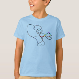 Camiseta Autismo Infinity Hearts