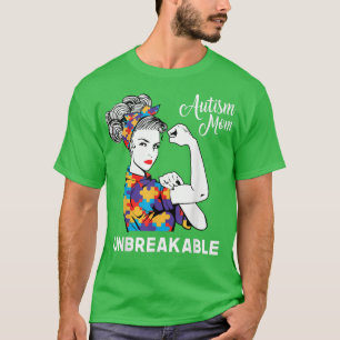 Camiseta Autismo inseparável Mãe Mensagem Autismo Autismo A