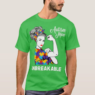 Camiseta Autismo inseparável Mãe Mensagem Autismo Autismo A