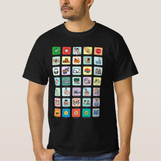 Camiseta Autismo italiano AAC PECS Apontando Comunicação 04