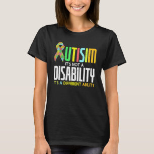 Camiseta Autismo legal Sem Deficiência Apenas Outro Carro D