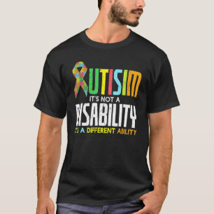 Camiseta Autismo legal Sem Deficiência Apenas Outro Carro D