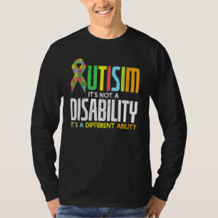 Camiseta Autismo legal Sem Deficiência Apenas Outro Carro D