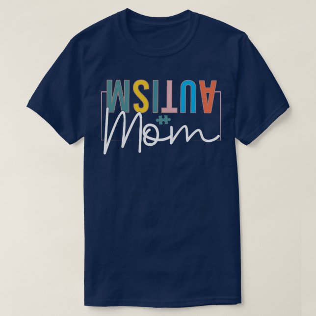 Camiseta Autismo Mãe (Frente do Design)
