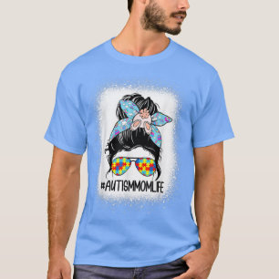 Camiseta Autismo Mãe A Vida Mensageira A Páscoa Coelhinha M