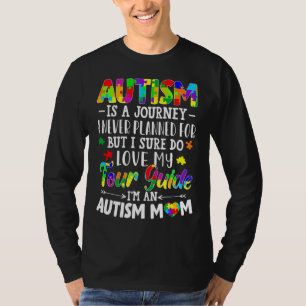 Camiseta Autismo Mãe Autismo Consciência Mãe Autismo É Uma 