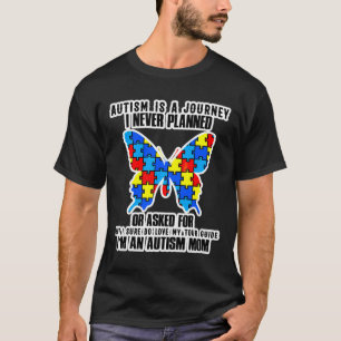 Camiseta Autismo Mãe Autismo É Um Neurodiver Autista De Jor
