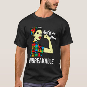 Camiseta Autismo Mãe Autismo Sensibilização Mãe Neurodiva A