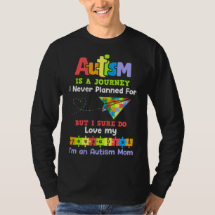 Camiseta Autismo Mãe Consciência Autismo É Uma Viagem