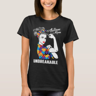 Camiseta Autismo Mãe Dom De Consciência Autismo Inseparável