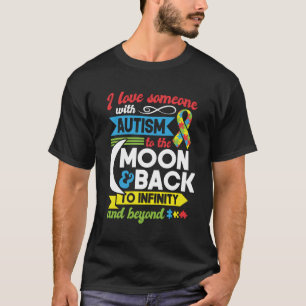 Camiseta Autismo Mãe Irmã Avó Eu Amo Alguém Com Auti