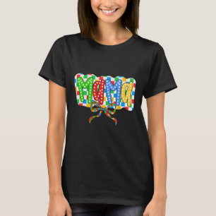 Camiseta Autismo Mãe Mãe Arco Coquette Autismo Autismo Cons