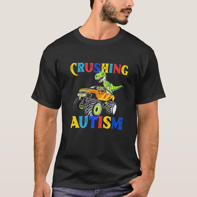 Camiseta Autismo Mega Caminhão e Autismo Sensibilização 1 (Frente)