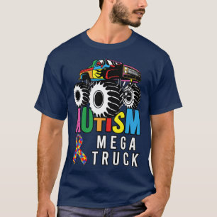 Camiseta Autismo Mega Truck - Mega Truck