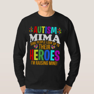 Camiseta Autismo Mima Pessoas Procuram Seus Heróis Autismo