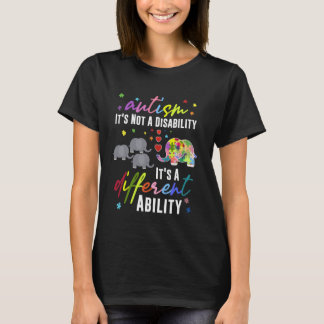 Camiseta AUTISMO Não é uma Deficiência É uma Habilidade Dif