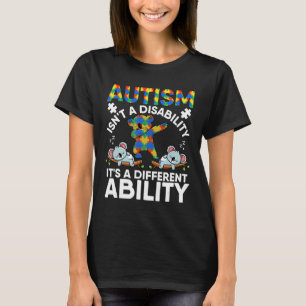 Camiseta Autismo Não É Uma Deficiência Sua Diferente Habili