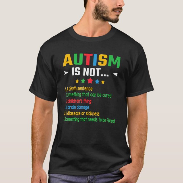 Camiseta Autismo Não É Uma Sentença de Morte Conscientizaçã (Frente)