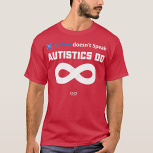 Camiseta Autismo Não Fala Autismo