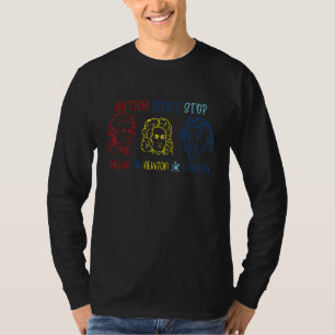 Camiseta Autismo não parou o mês de consciência, Pessoas fa